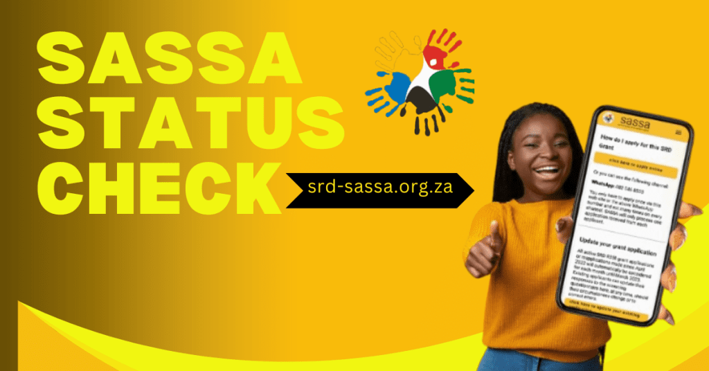 Checking sassa application status online 2025